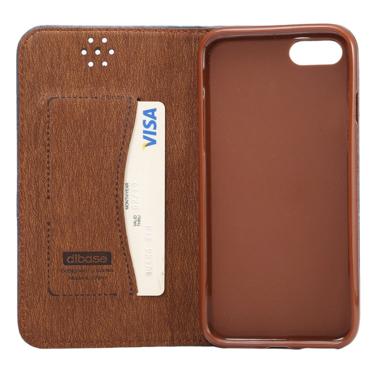 For  iPhone 8 & 7  Crazy Horse Texture Auto Closed  Horizontal Flip Leather Case with Holder & Card Slots & Wallet