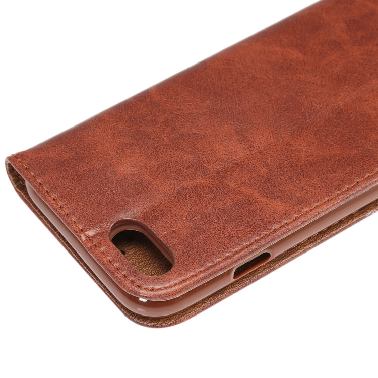 For  iPhone 8 & 7  Crazy Horse Texture Auto Closed  Horizontal Flip Leather Case with Holder & Card Slots & Wallet