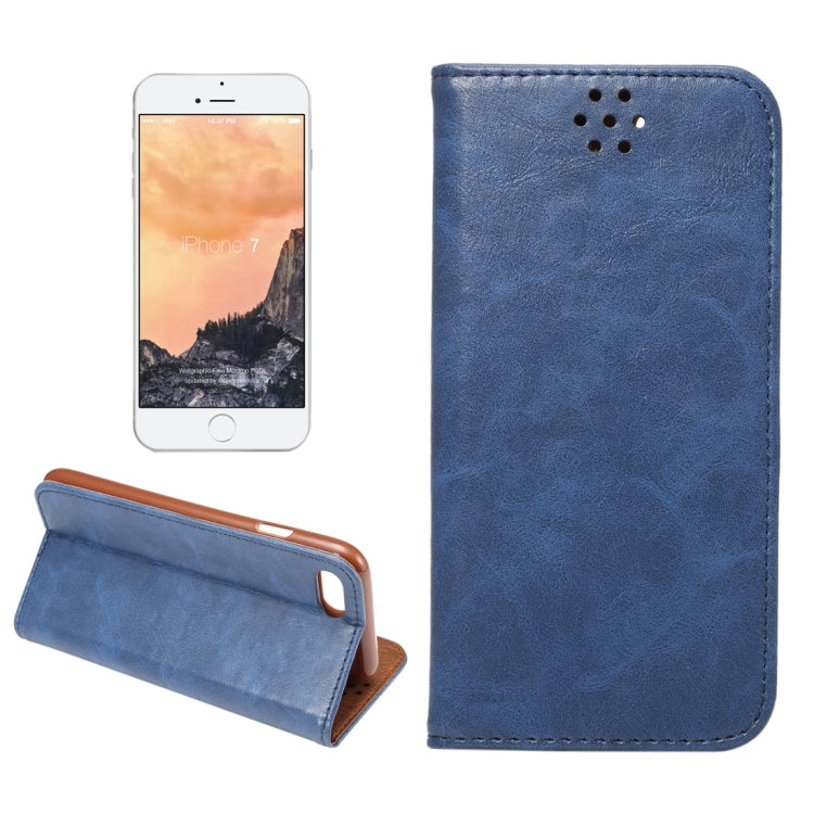 For  iPhone 8 & 7  Crazy Horse Texture Auto Closed  Horizontal Flip Leather Case with Holder & Card Slots & Wallet