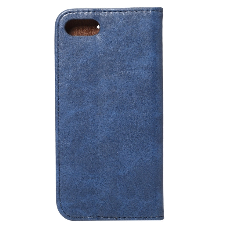 For  iPhone 8 & 7  Crazy Horse Texture Auto Closed  Horizontal Flip Leather Case with Holder & Card Slots & Wallet