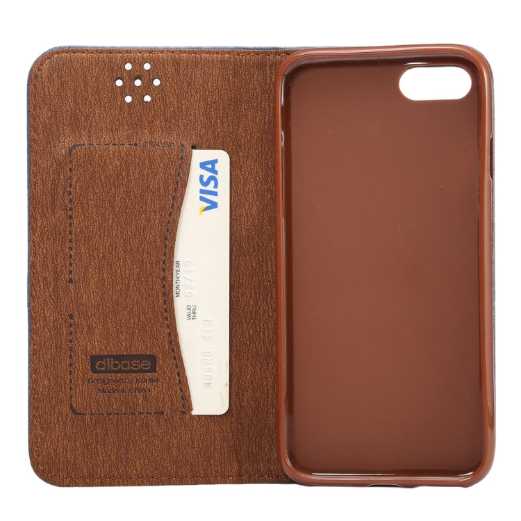 For  iPhone 8 & 7  Crazy Horse Texture Auto Closed  Horizontal Flip Leather Case with Holder & Card Slots & Wallet