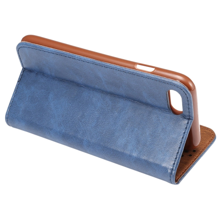For  iPhone 8 & 7  Crazy Horse Texture Auto Closed  Horizontal Flip Leather Case with Holder & Card Slots & Wallet