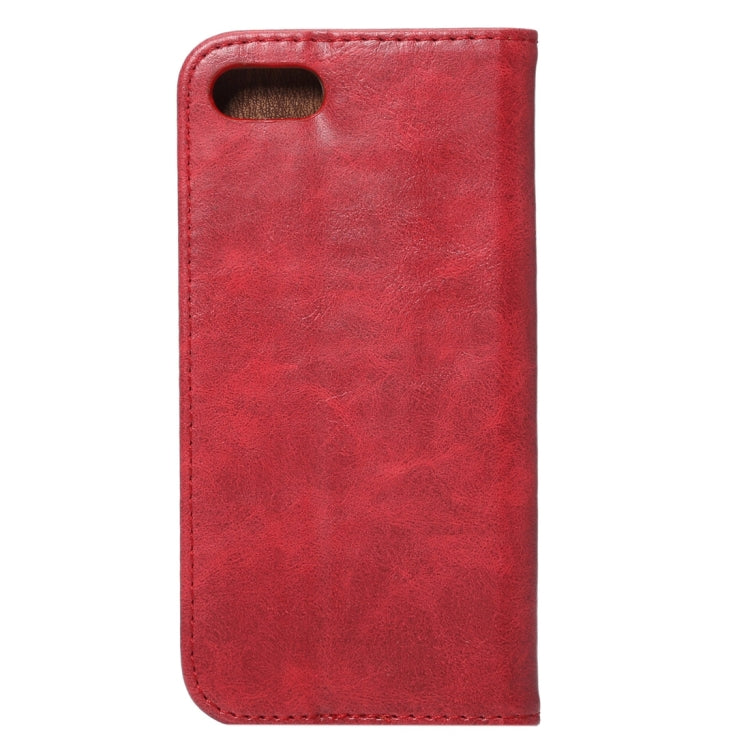For  iPhone 8 & 7  Crazy Horse Texture Auto Closed  Horizontal Flip Leather Case with Holder & Card Slots & Wallet