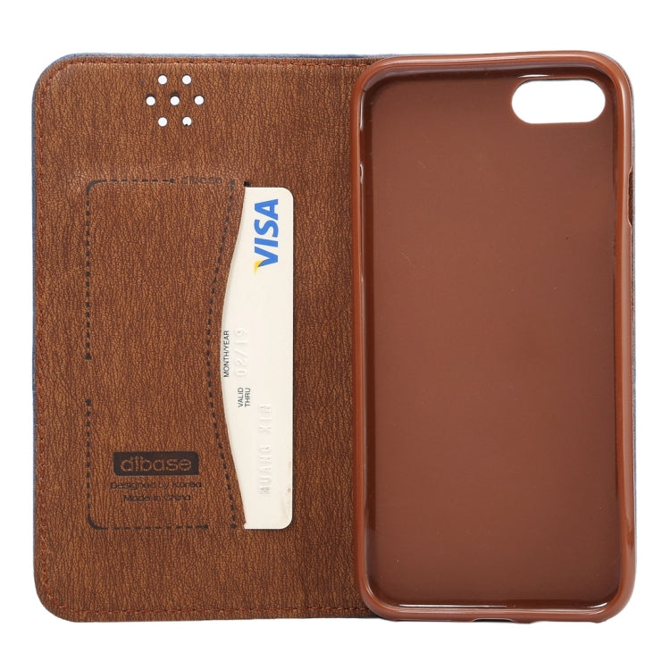 For  iPhone 8 & 7  Crazy Horse Texture Auto Closed  Horizontal Flip Leather Case with Holder & Card Slots & Wallet
