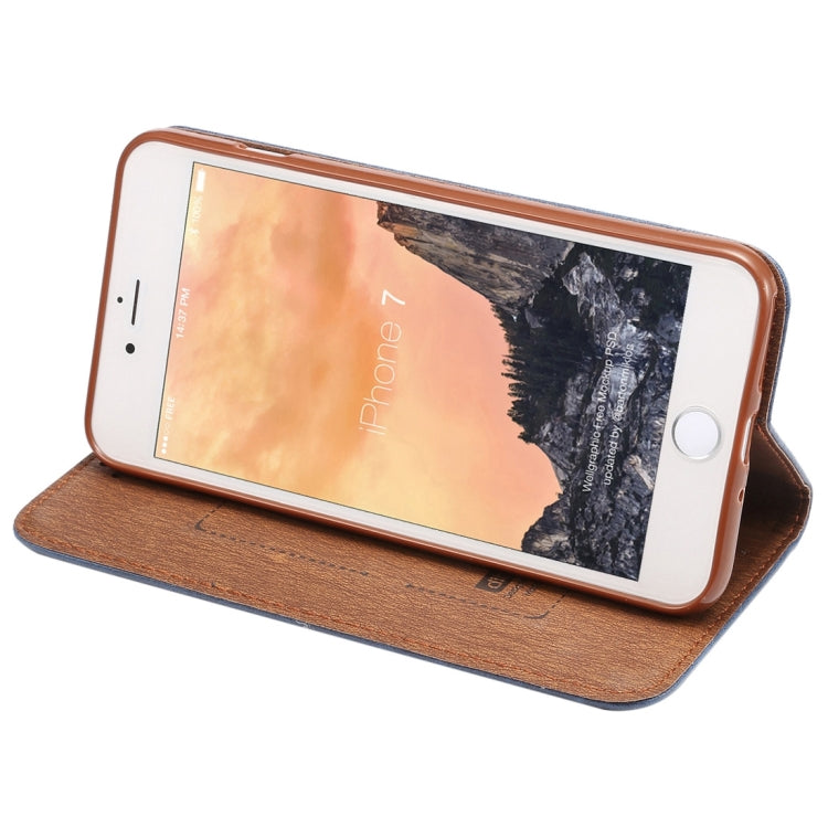 For  iPhone 8 & 7  Crazy Horse Texture Auto Closed  Horizontal Flip Leather Case with Holder & Card Slots & Wallet