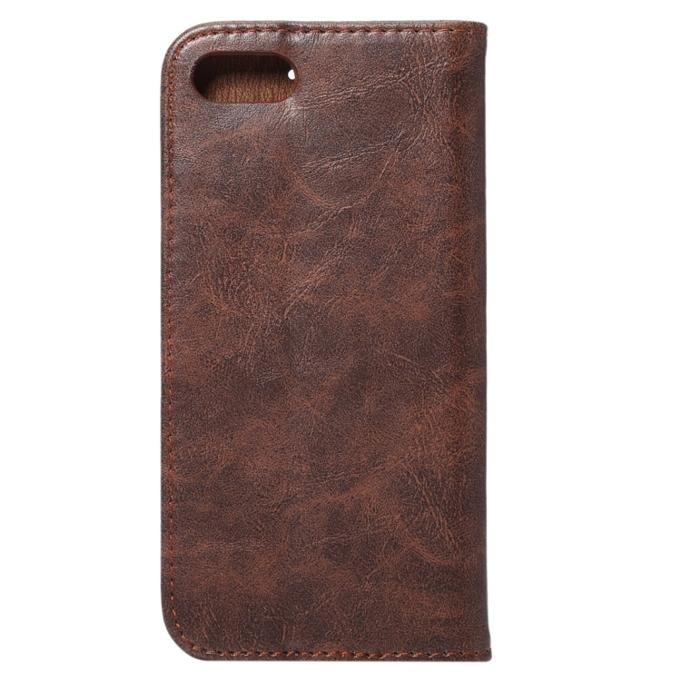For  iPhone 8 & 7  Crazy Horse Texture Auto Closed  Horizontal Flip Leather Case with Holder & Card Slots & Wallet