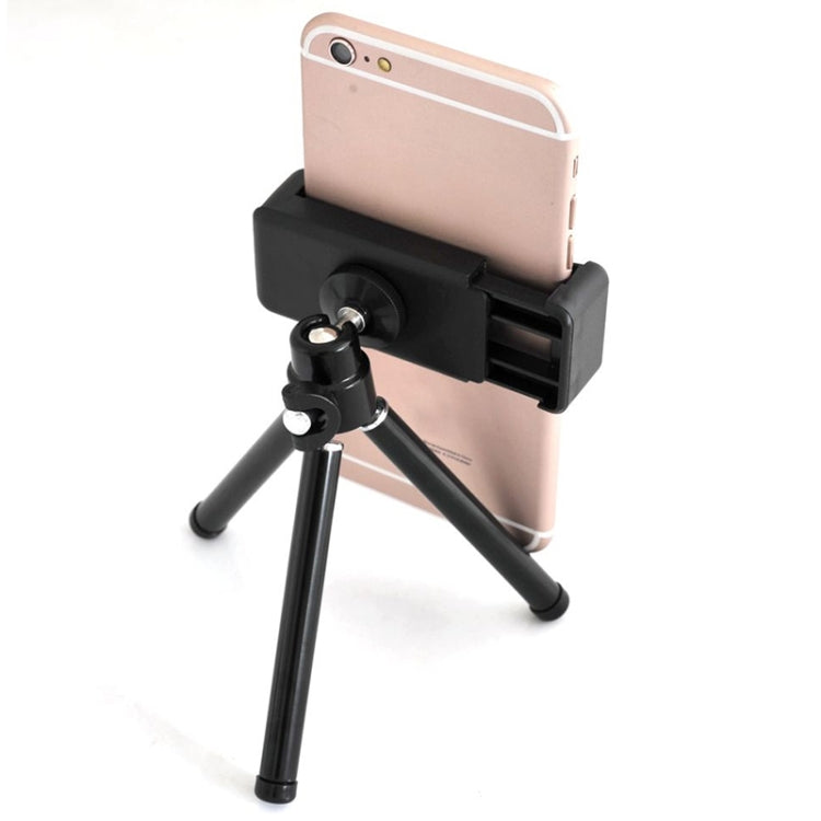 Multi-functional Aluminum Alloy Mount Tripod with Phone Clamp  - Silver