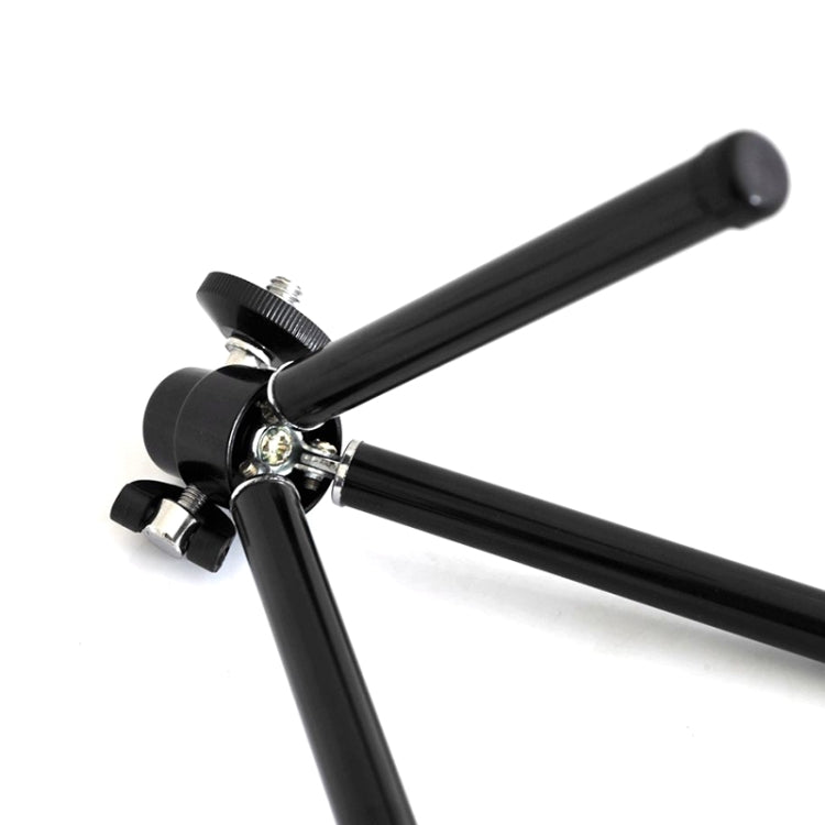 Multi-functional Aluminum Alloy Mount Tripod with Phone Clamp  - Silver