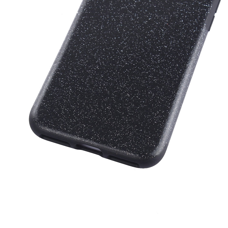 For  iPhone 8 & 7  Glitter Powder PU Paste Skin Soft TPU Protective Case