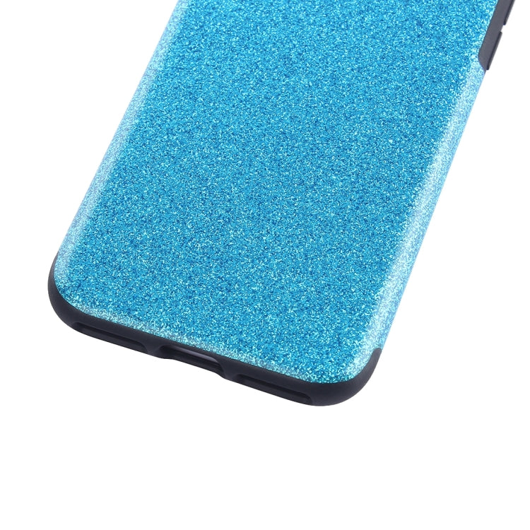 For  iPhone 8 & 7  Glitter Powder PU Paste Skin Soft TPU Protective Case