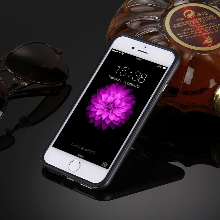 For  iPhone 8 & 7  Silicone + Metal Aluminum Bumper Frame