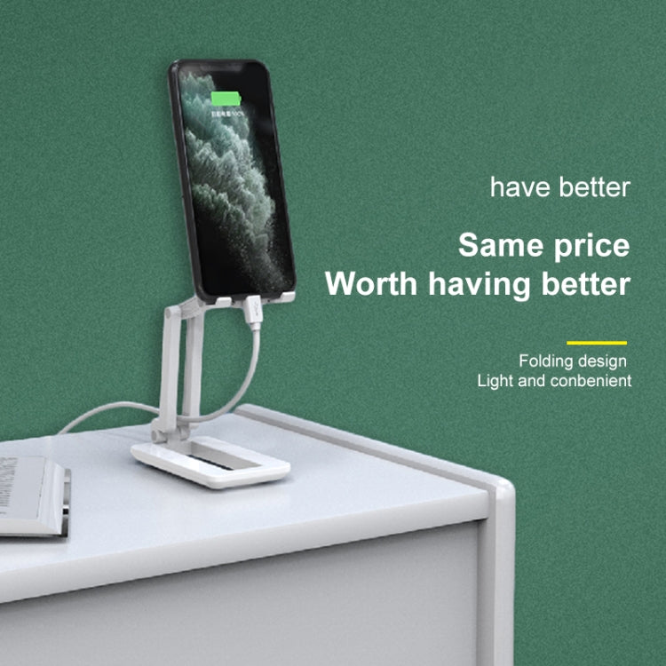 F5 Foldable Mobile Phone Tablet Desktop Stand Holder