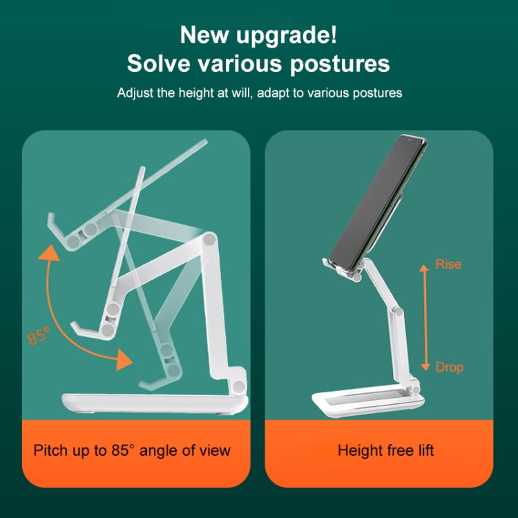 F5 Foldable Mobile Phone Tablet Desktop Stand Holder