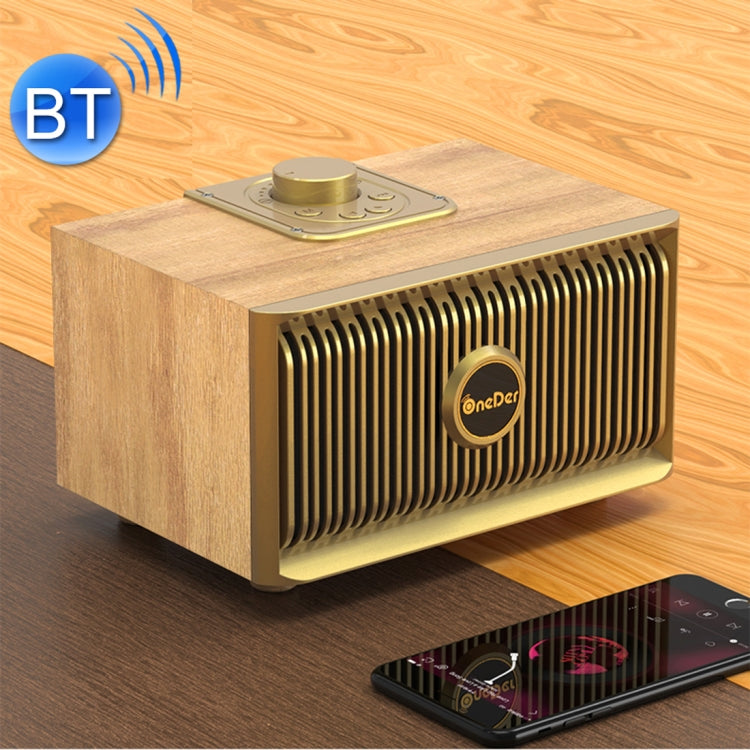 Oneder V5 Portable Wireless Bluetooth Speaker, Support Hands-free & FM & TF Card & AUX & USB Drive