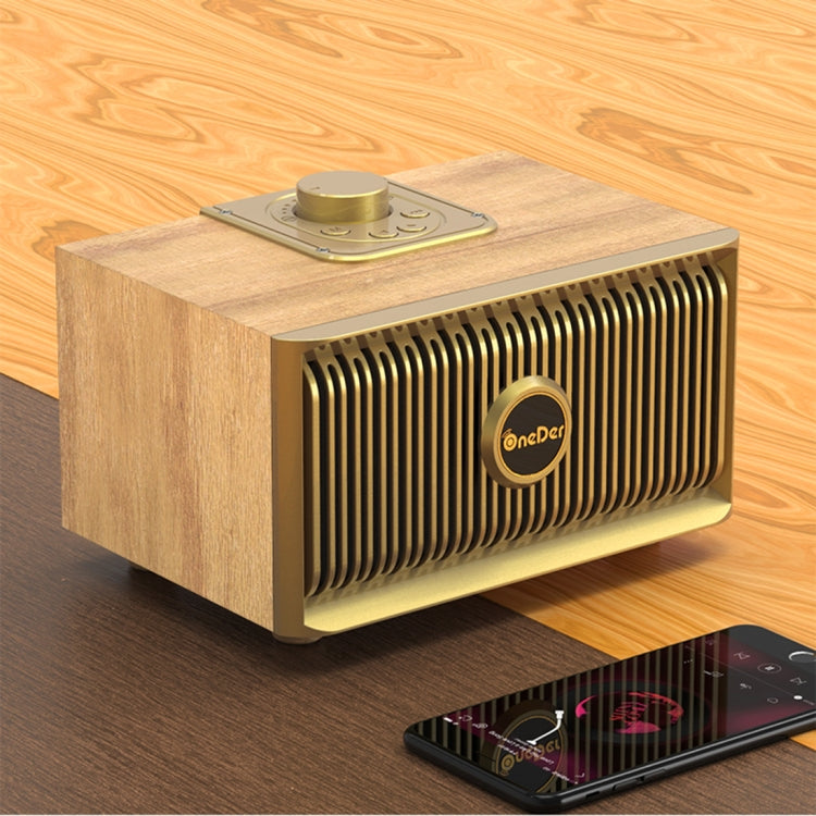 Oneder V5 Portable Wireless Bluetooth Speaker, Support Hands-free & FM & TF Card & AUX & USB Drive