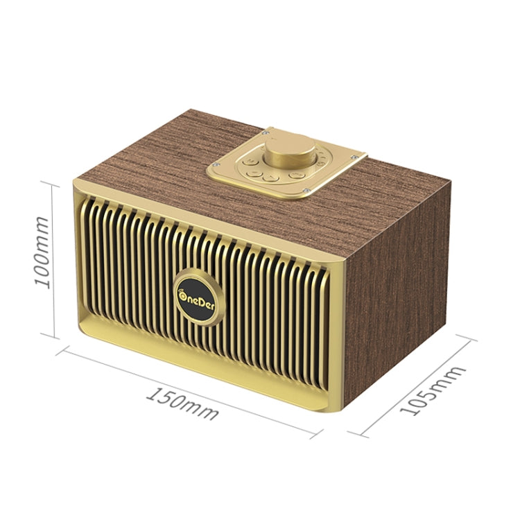 Oneder V5 Portable Wireless Bluetooth Speaker, Support Hands-free & FM & TF Card & AUX & USB Drive