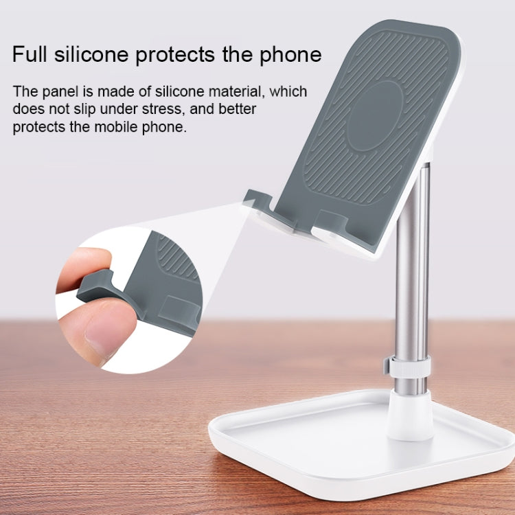 Licheers LC227 Portable Tablet Bracket Mobile Phone Desktop Telescopic Holder(White)