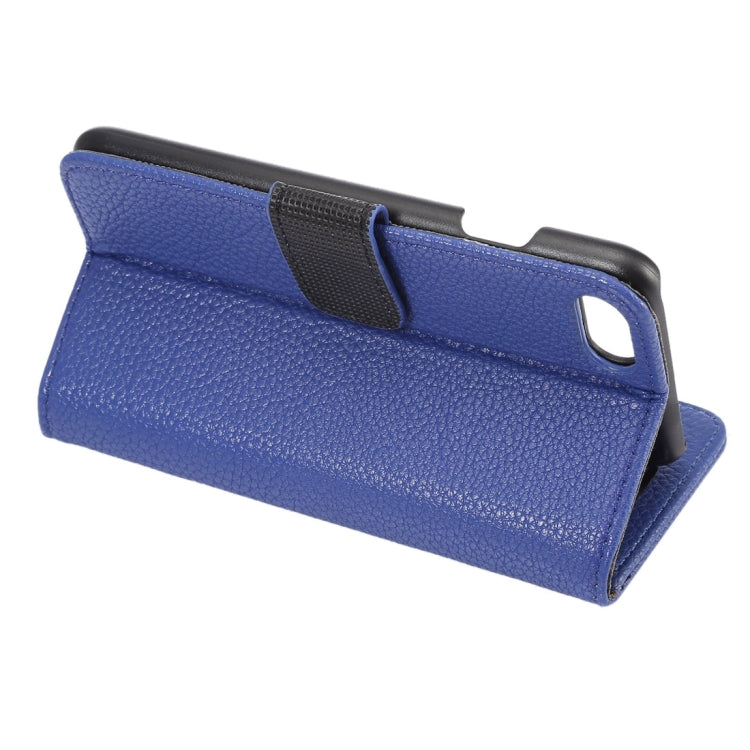 For  iPhone 8 & 7  Lichee Texture Horizontal Flip Leather Case with Holder & Card Slots & Wallet