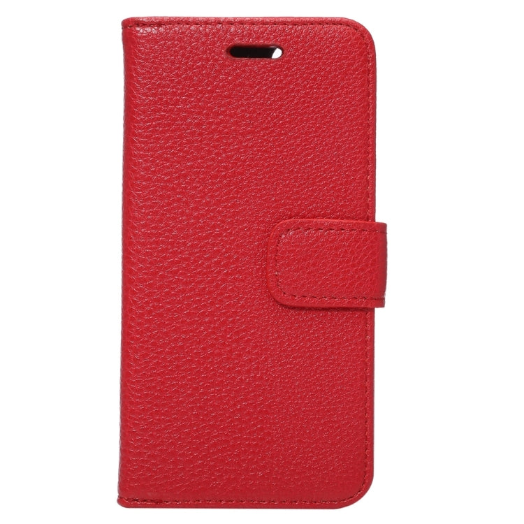 For  iPhone 8 & 7  Lichee Texture Horizontal Flip Leather Case with Holder & Card Slots & Wallet