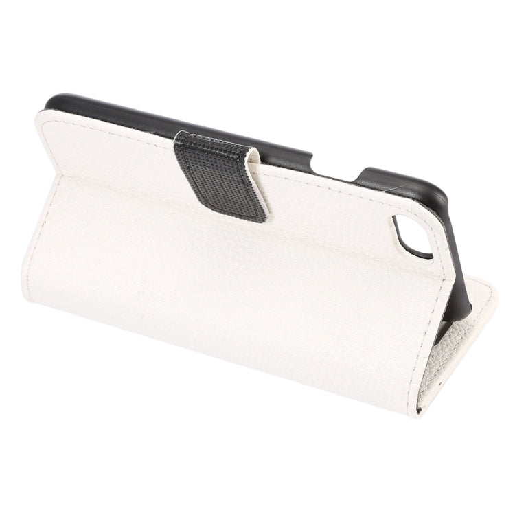 For  iPhone 8 & 7  Lichee Texture Horizontal Flip Leather Case with Holder & Card Slots & Wallet