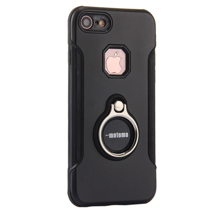 For  iPhone 8 & 7  PC+TPU Protective Back Cover Case with Ring Holder