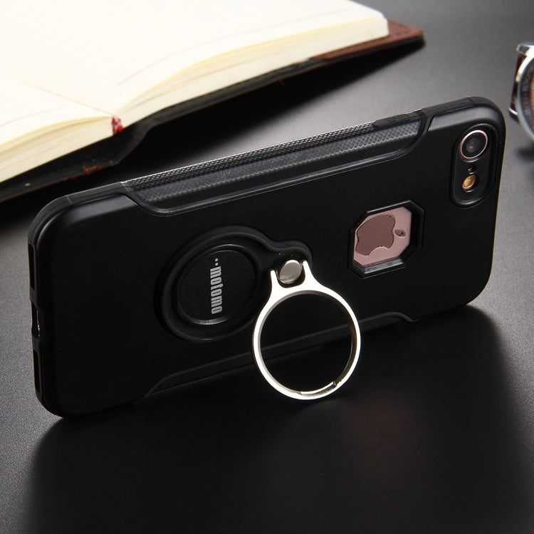 For  iPhone 8 & 7  PC+TPU Protective Back Cover Case with Ring Holder