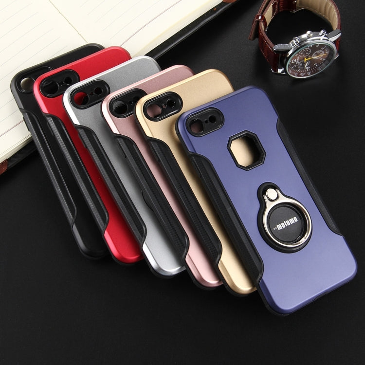 For  iPhone 8 & 7  PC+TPU Protective Back Cover Case with Ring Holder