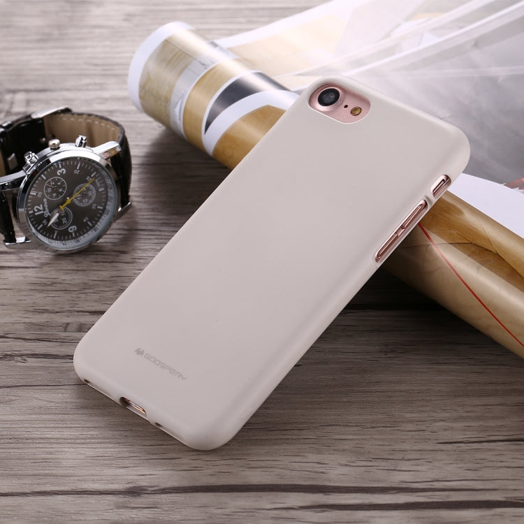 GOOSPERY SOFT FEELING for  iPhone 8 & 7  Liquid State TPU Drop-proof Soft Protective Back Cover Case