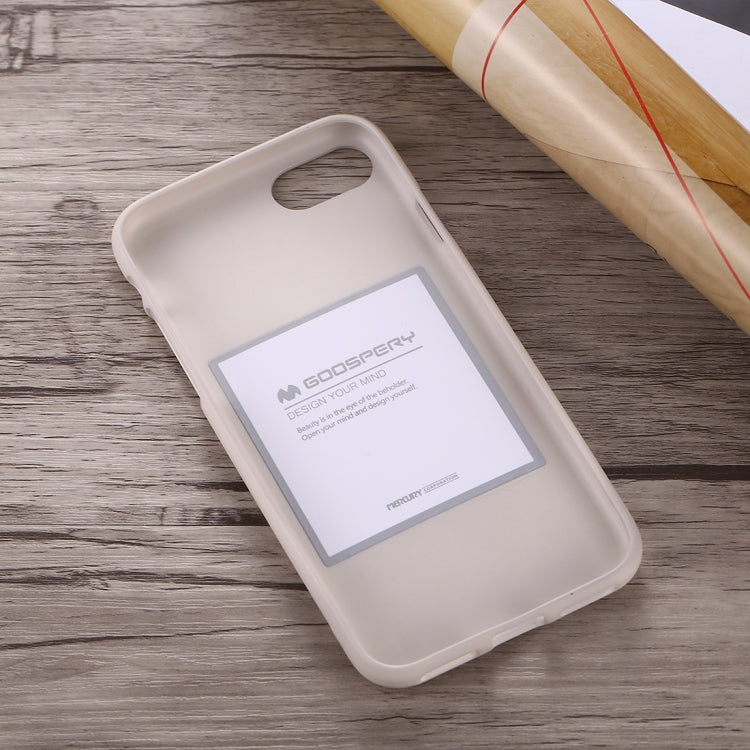 GOOSPERY SOFT FEELING for  iPhone 8 & 7  Liquid State TPU Drop-proof Soft Protective Back Cover Case