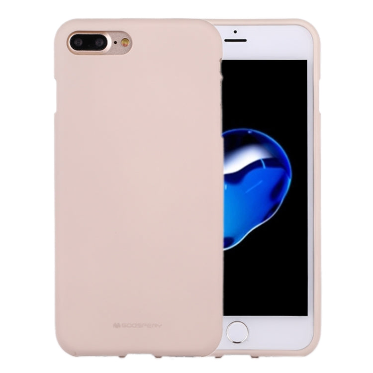 GOOSPERY SOFT FEELING for  iPhone 8 & 7  Liquid State TPU Drop-proof Soft Protective Back Cover Case