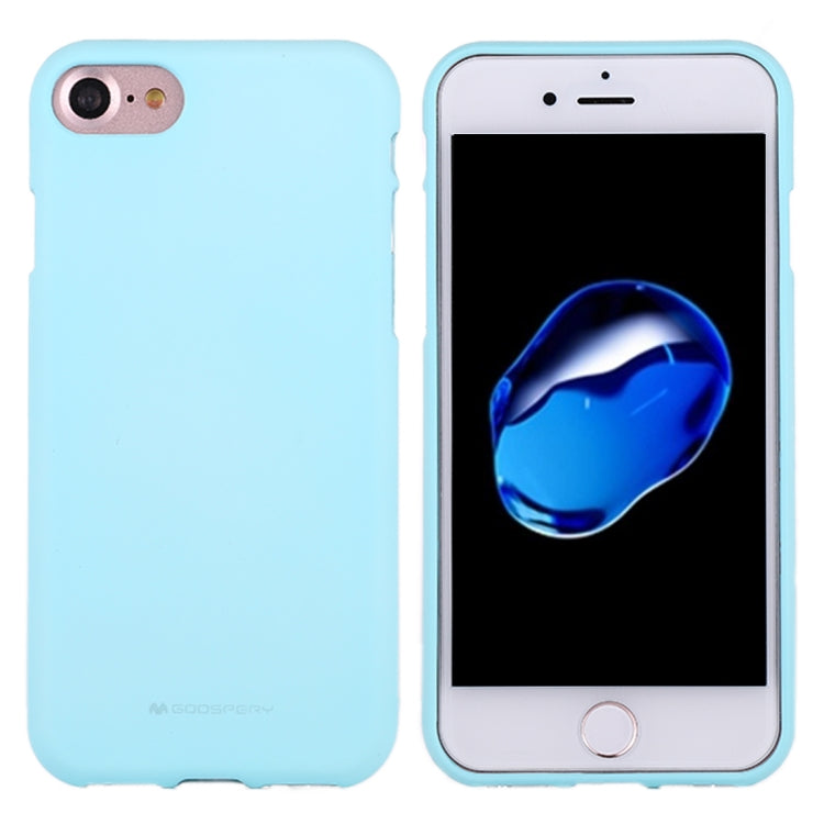 GOOSPERY SOFT FEELING for  iPhone 8 & 7  Liquid State TPU Drop-proof Soft Protective Back Cover Case