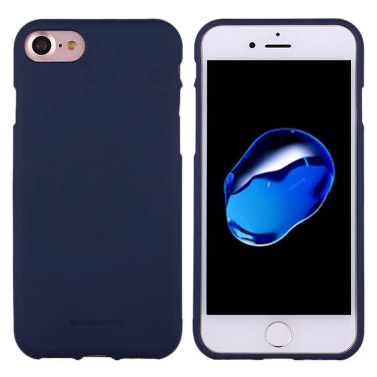 GOOSPERY SOFT FEELING for  iPhone 8 & 7  Liquid State TPU Drop-proof Soft Protective Back Cover Case