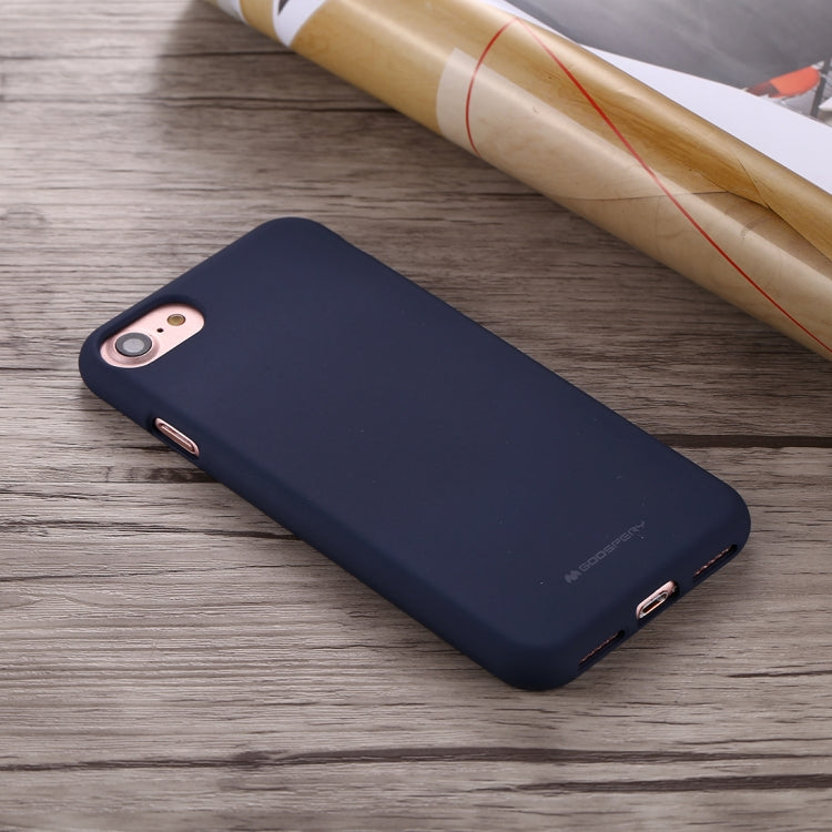 GOOSPERY SOFT FEELING for  iPhone 8 & 7  Liquid State TPU Drop-proof Soft Protective Back Cover Case