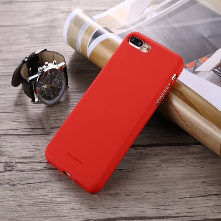 GOOSPERY SOFT FEELING for  iPhone 8 & 7  Liquid State TPU Drop-proof Soft Protective Back Cover Case