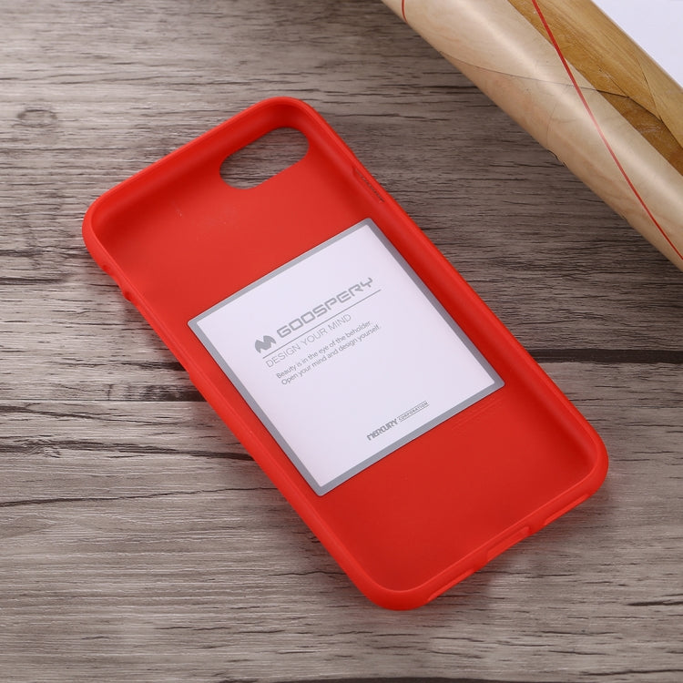 GOOSPERY SOFT FEELING for  iPhone 8 & 7  Liquid State TPU Drop-proof Soft Protective Back Cover Case