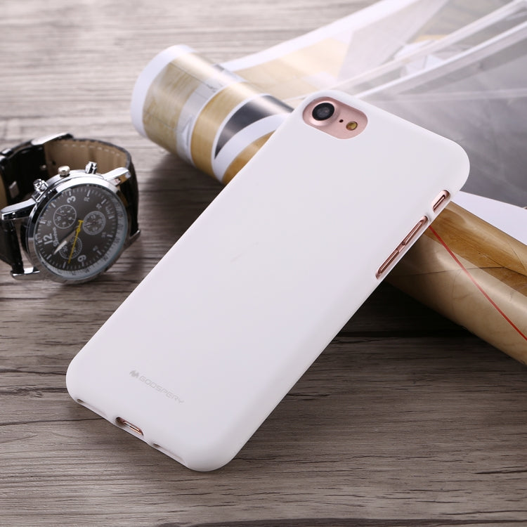 GOOSPERY SOFT FEELING for  iPhone 8 & 7  Liquid State TPU Drop-proof Soft Protective Back Cover Case
