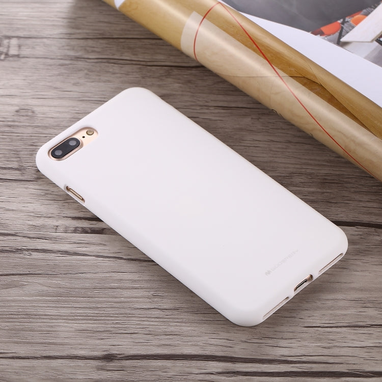 GOOSPERY SOFT FEELING for  iPhone 8 & 7  Liquid State TPU Drop-proof Soft Protective Back Cover Case