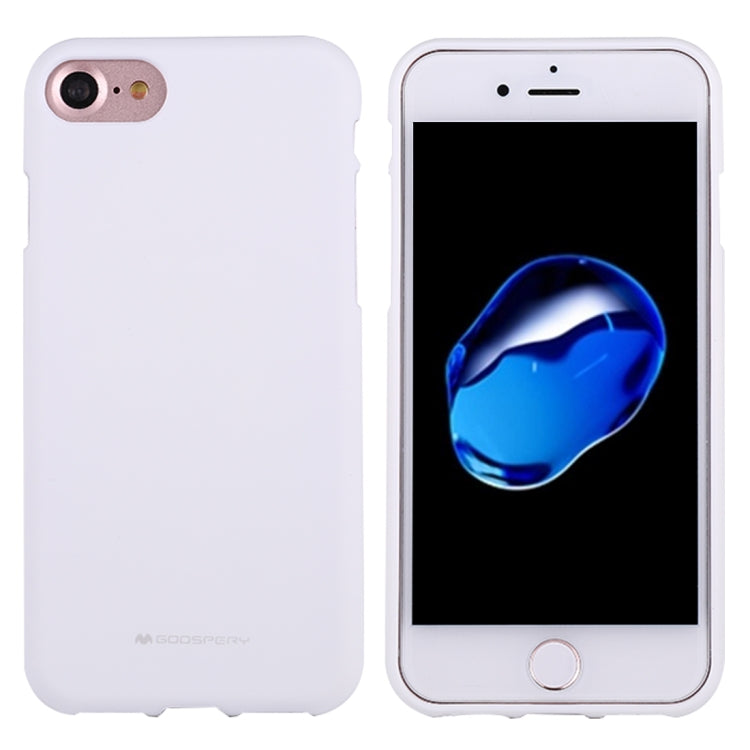 GOOSPERY SOFT FEELING for  iPhone 8 & 7  Liquid State TPU Drop-proof Soft Protective Back Cover Case