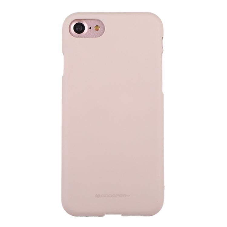 GOOSPERY SOFT FEELING for  iPhone 8 & 7  Liquid State TPU Drop-proof Soft Protective Back Cover Case