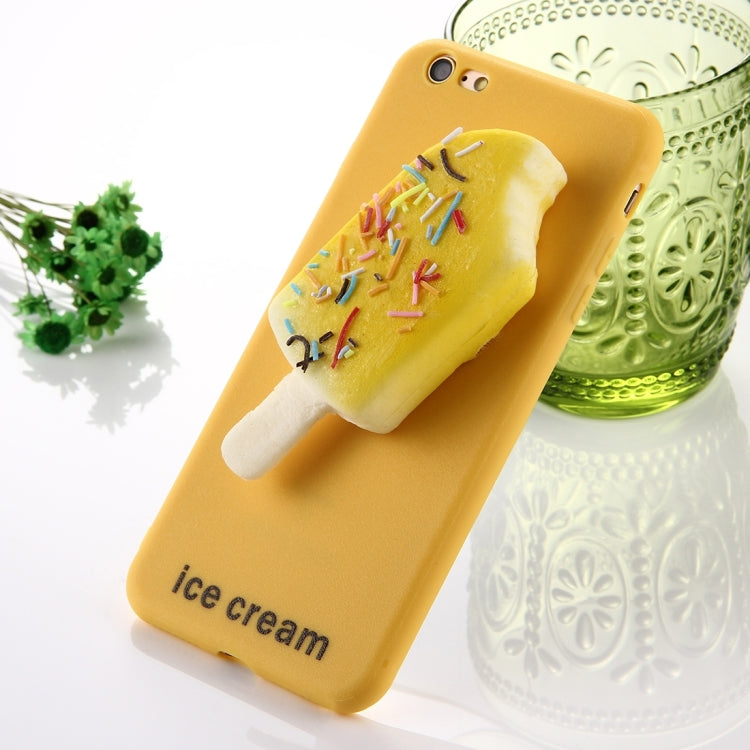 For  iPhone 8 & 7  Ice Cream Pattern Squeeze Rebound Squishy Dropproof Protective Back Cover Case
