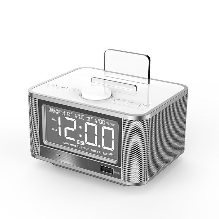X7 Bluetooth Mega Bass Alarm Box Clock Radio