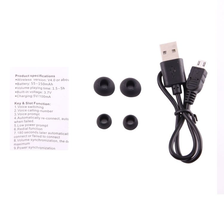 AMW-22 Sports Bluetooth Earphone Earbud In-Ear Headphone Headset with Microphone & Answer Calls & Music Switch & Volume, For iPhone & Smart Phones & or Other Bluetooth Audio Devices