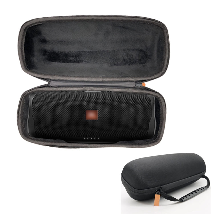 Portable Shockproof Bluetooth Speaker Protective Box Storage Bag for JBL Charge4 (Black)