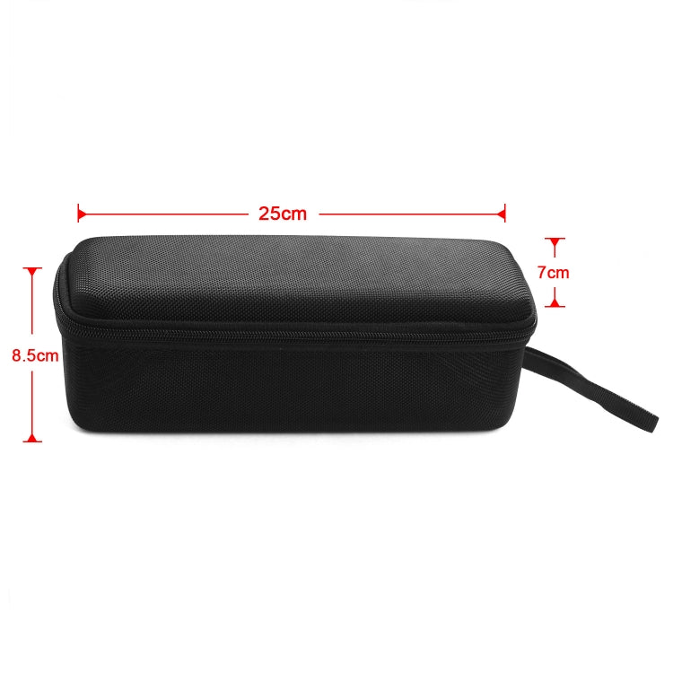 2 PCS Portable Shockproof Bluetooth Speaker Protective Bag Storage Box for Sony SRS-HG1/HG2/HG10(Black)