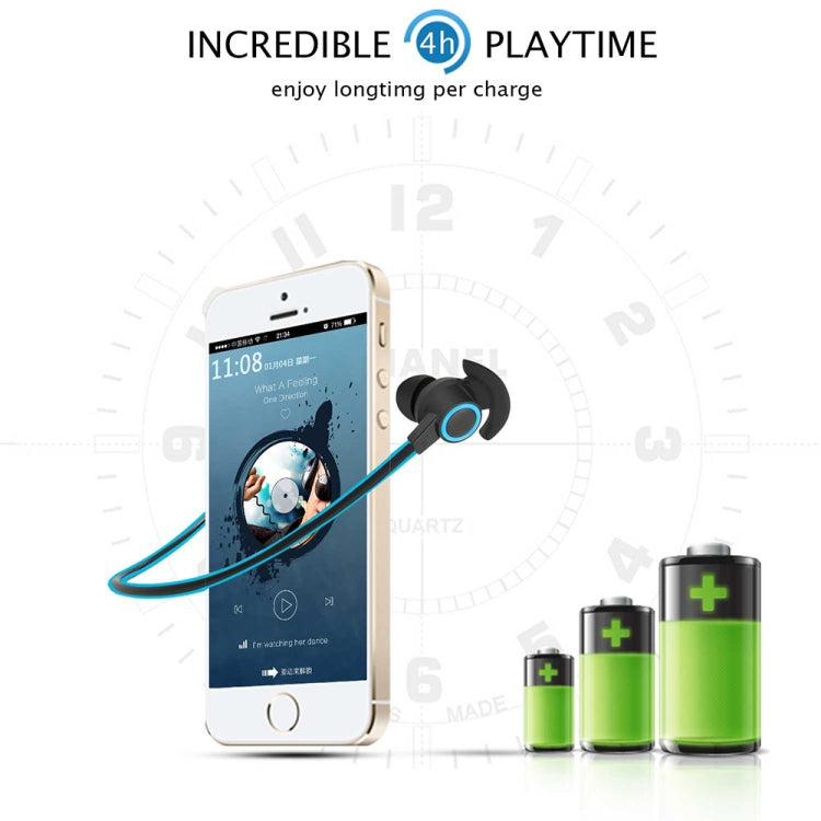 BTH-816 Wireless Bluetooth In-Ear Headphone Sports Headset with Mic, For iPhone, Galaxy, Huawei, Xiaomi, LG, HTC and Other Smart Phones, Bluetooth Distance: 10m