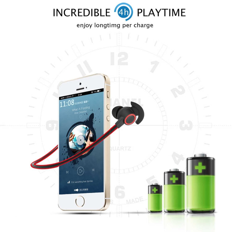 BTH-816 Wireless Bluetooth In-Ear Headphone Sports Headset with Mic, For iPhone, Galaxy, Huawei, Xiaomi, LG, HTC and Other Smart Phones, Bluetooth Distance: 10m