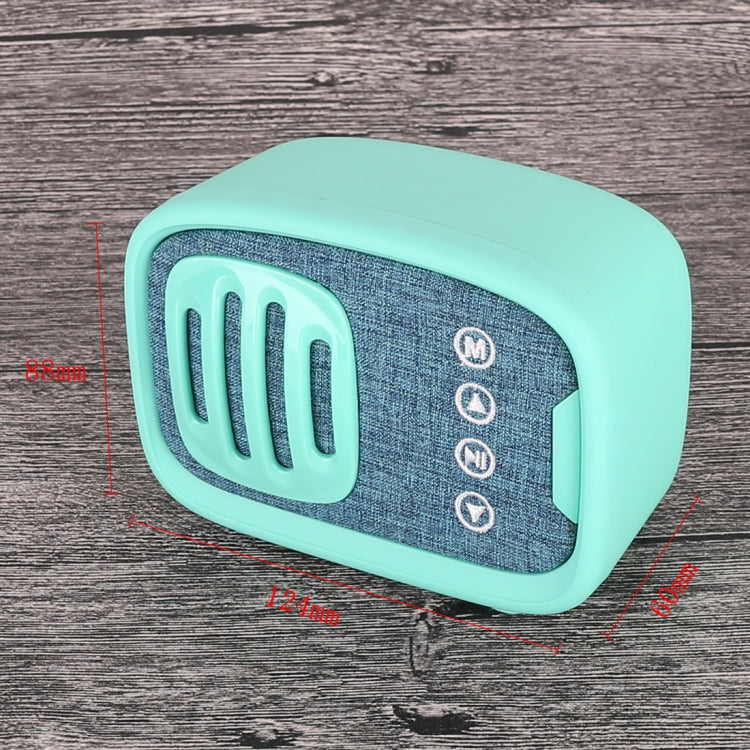 S606 Bluetooth 5.0 Retro Embroidery Fabric Art Bluetooth Speaker
