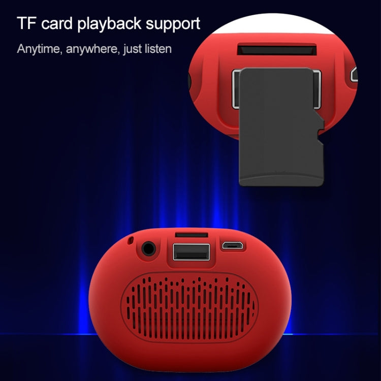 KIVEE KV-HY22 Mini Bluetooth Speaker Bluetooth 4.2, Support TF & USB & FM & AUX