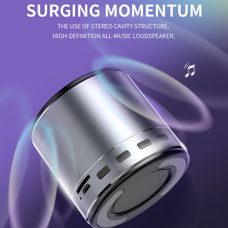 KIVEE KV-MW02 Mini Wireless Bluetooth Speaker, Support TF & FM & Bluetooth Call