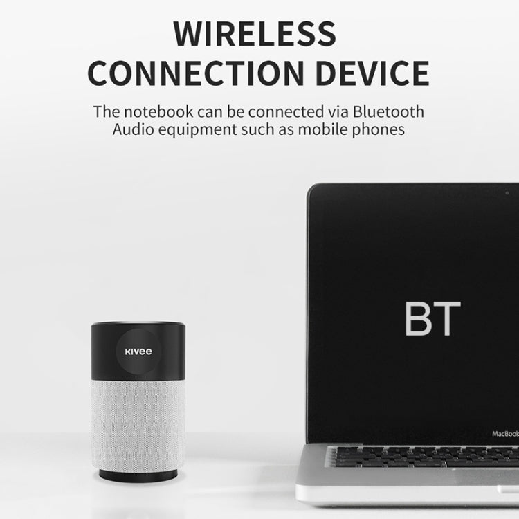 KIVEE KV-MW05 Mini Wireless Bluetooth Speaker, Support TF & FM & Bluetooth Call